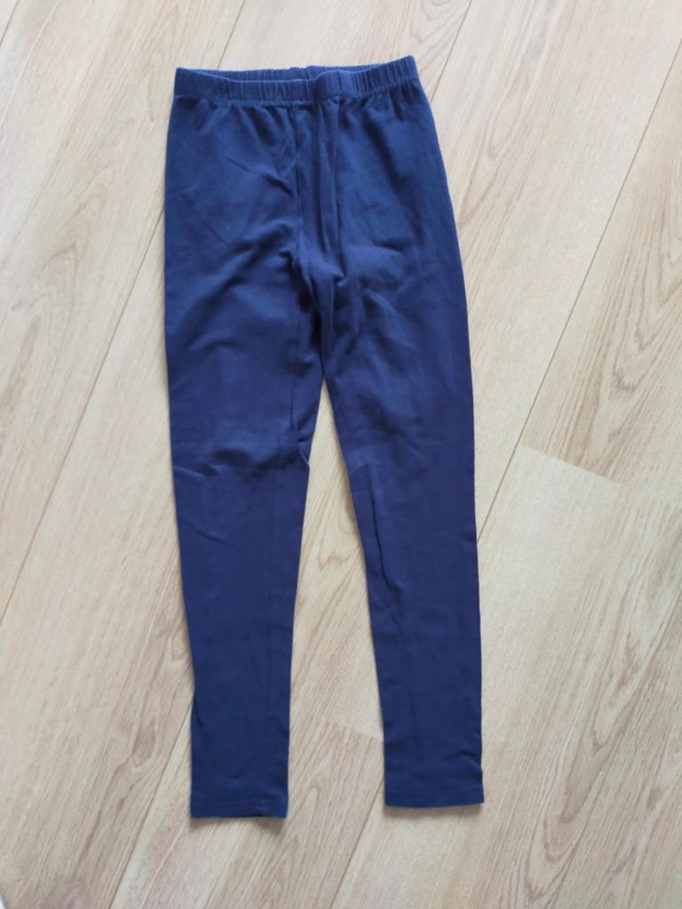 Fijne gebruikte blauwe legging van Zeeman. Mt 122/128, Broek, Zeeman, Gebruikt, Meisje
