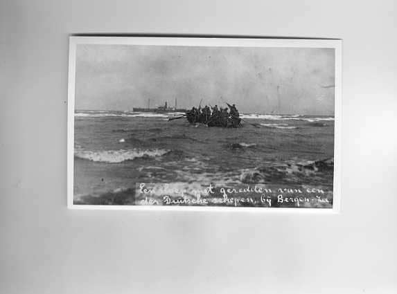 STRANDINGEN/RAMP-122-BERGEN AAN ZEE-renate leonhardt, Ophalen of Verzenden, Kaart, Foto of Prent