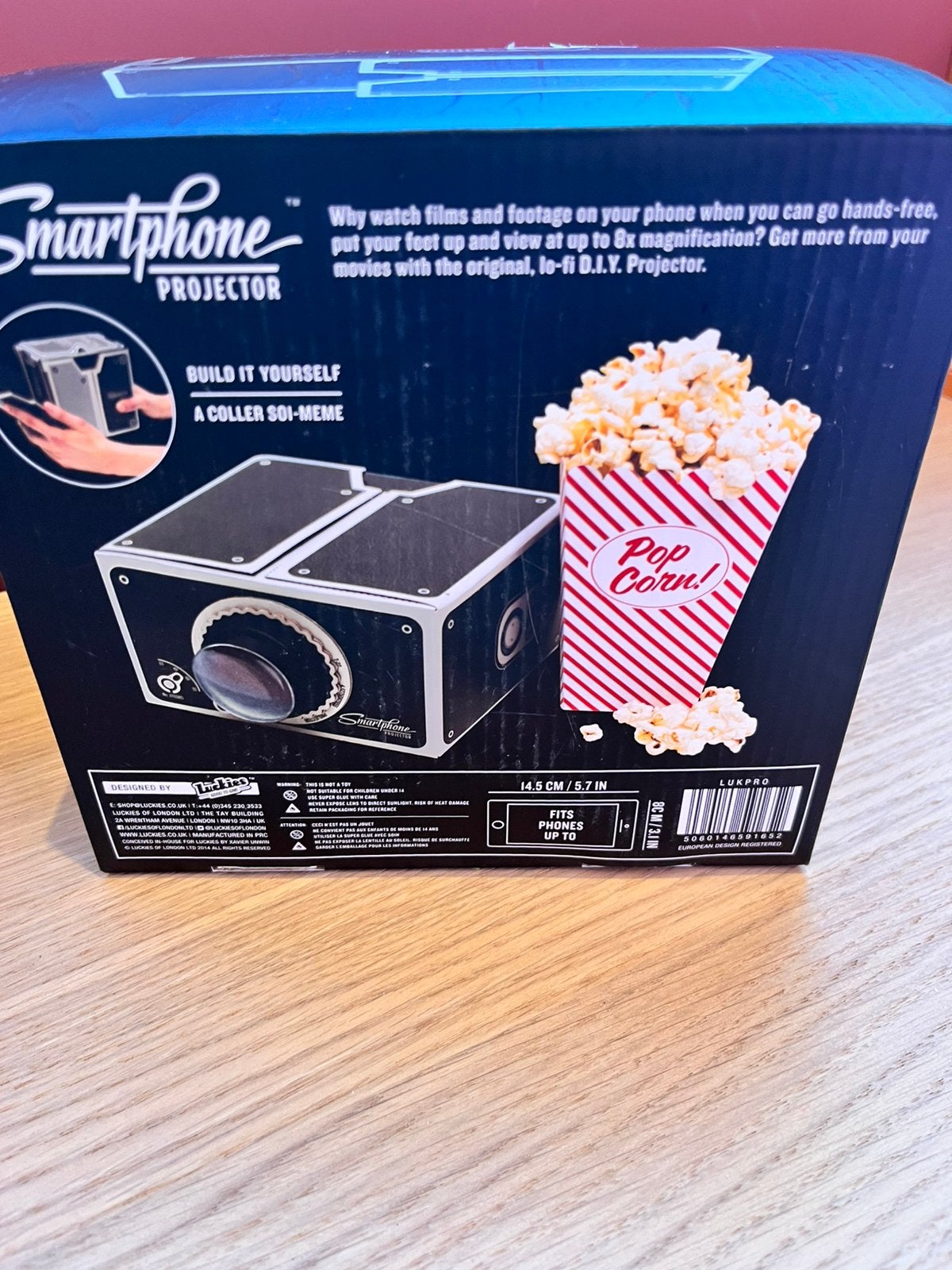 Smartphone projector gadget, Audio, Tv en Foto, Beamers, Ophalen, Zo goed als nieuw, Overige technologieën