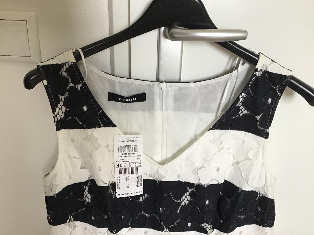 Taifun kanten zomerjurk maat 42, Kleding | Dames, Maat 38/40 (M), Blauw, Nieuw, Ophalen of Verzenden