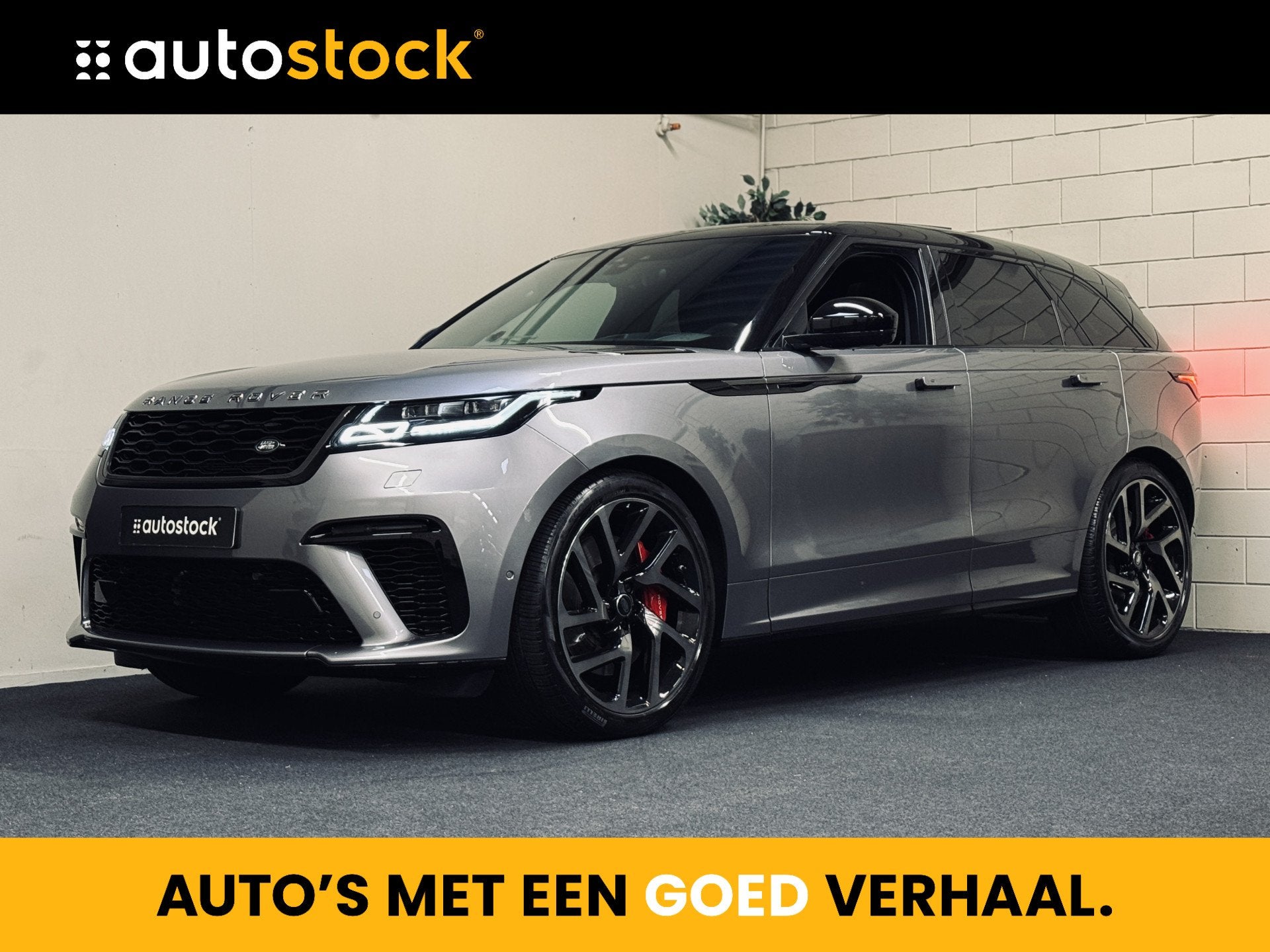 Land Rover Range Rover Velar 5.0 V8 SVAutobiography Dynamic, Automaat, Gebruikt, Met garantie (alle), Leder
