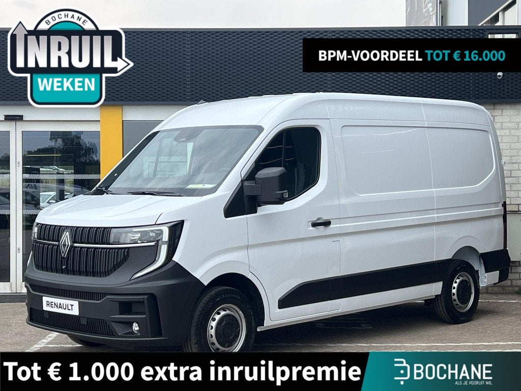 Renault Master 2.0 dCi 130 T35 L2H2 Advance, Auto's, Bestelauto's, Bedrijf, Te koop, ABS, Airbags, Airconditioning, Alarm, Android Auto