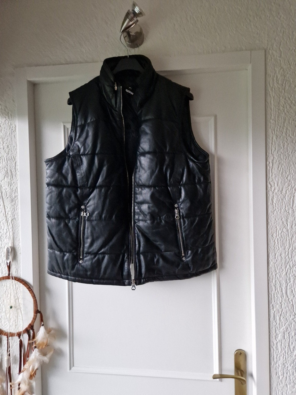 Nieuwe Gipsy Leren Bodywarmer Maat L - Soepel Leer, Kleding | Dames, Gipsy, Zwart, Maat 42/44 (L), Nieuw