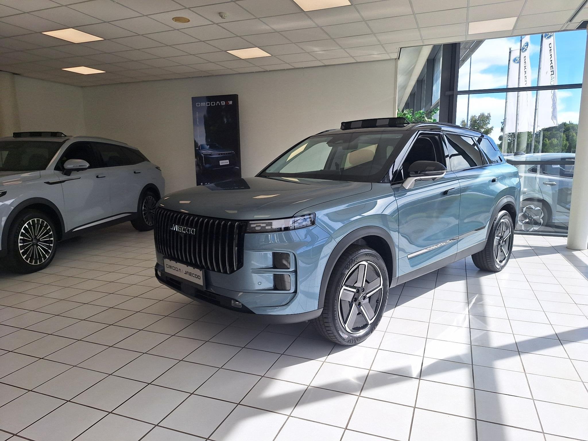 Jaecoo 7 1.5 Exclusive -7 jaar garantie - 1200KM bereik, Auto's, Gebruikt, Euro 6, Automatische klimaatregeling, 347 pk