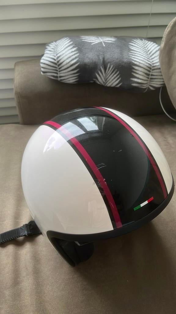 Brommer/scooter helm, Fietsen en Brommers, Ophalen of Verzenden, Zo goed als nieuw