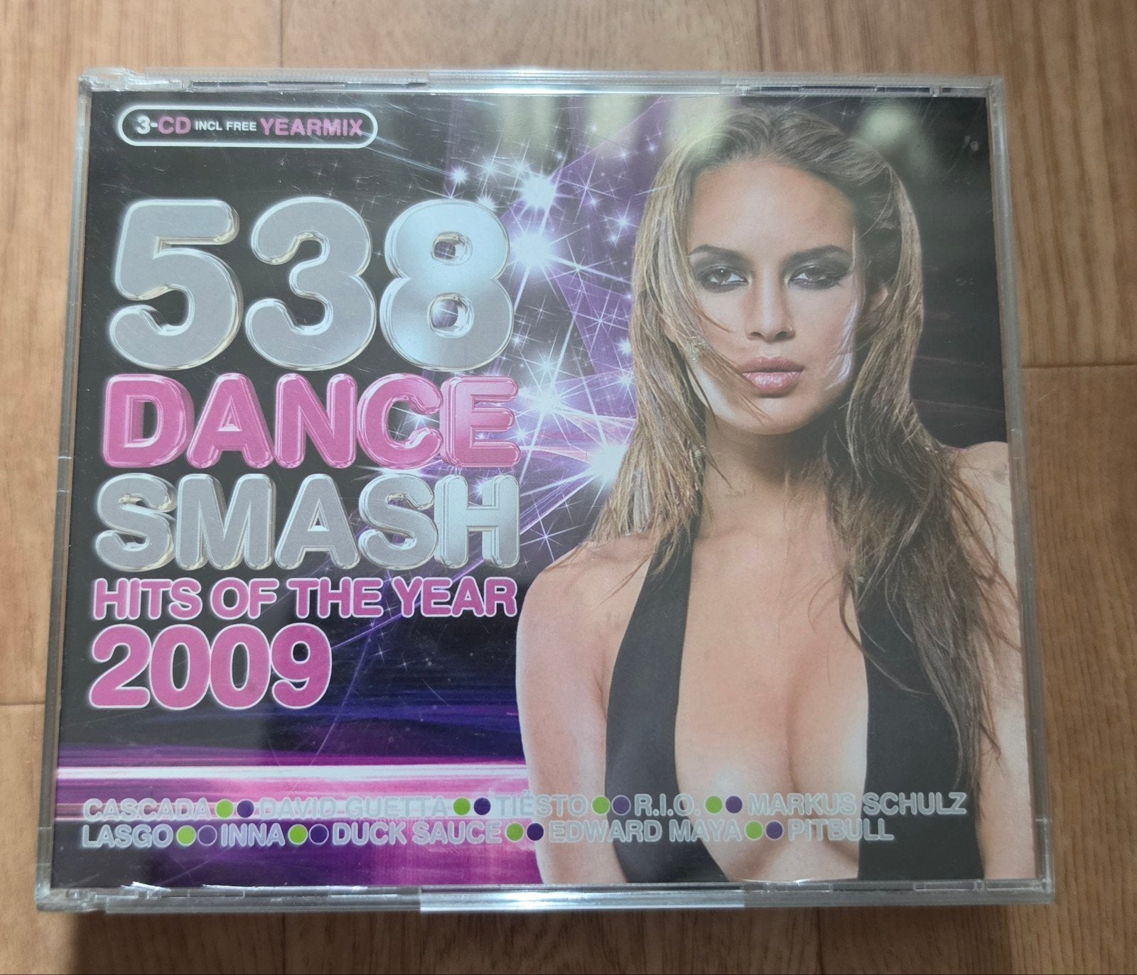 538 Dance Smash Hits Of The Year 2009 (3 Cdbox), Ophalen of Verzenden, Zo goed als nieuw, Dance Populair
