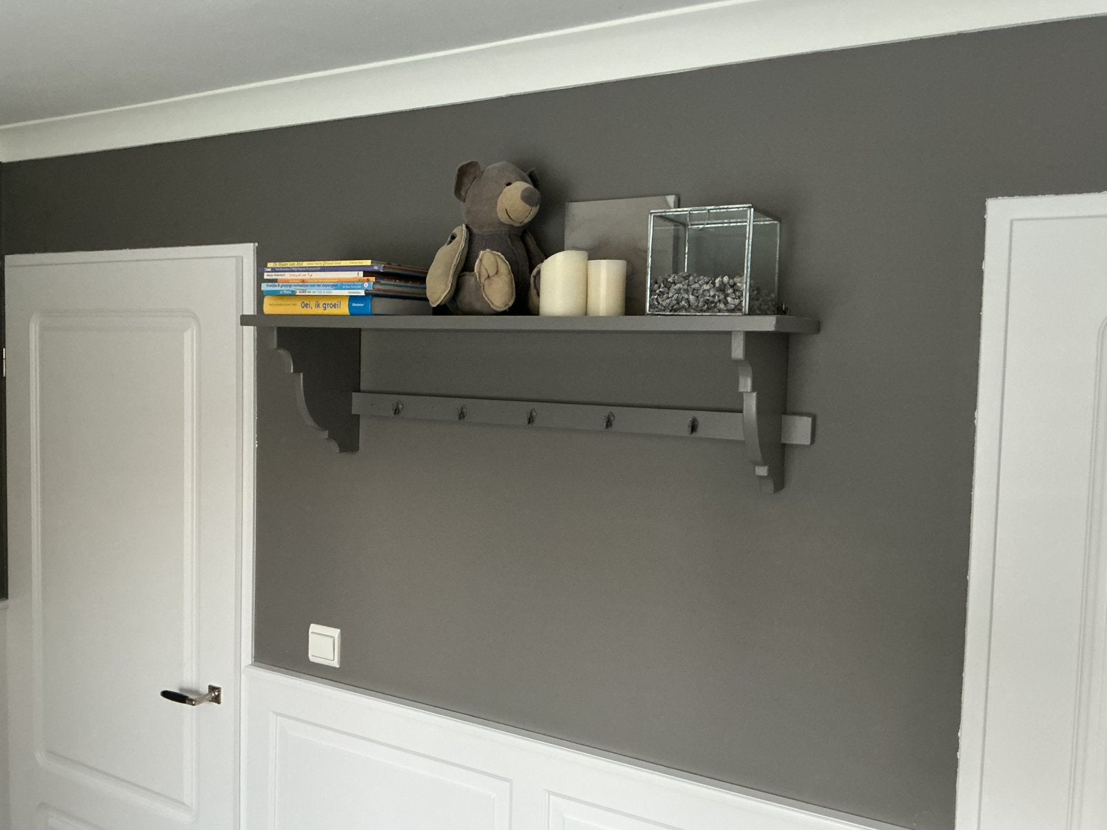 Grenen houten Kapstok., Zo goed als nieuw, Minder dan 100 cm, Hout, Ophalen