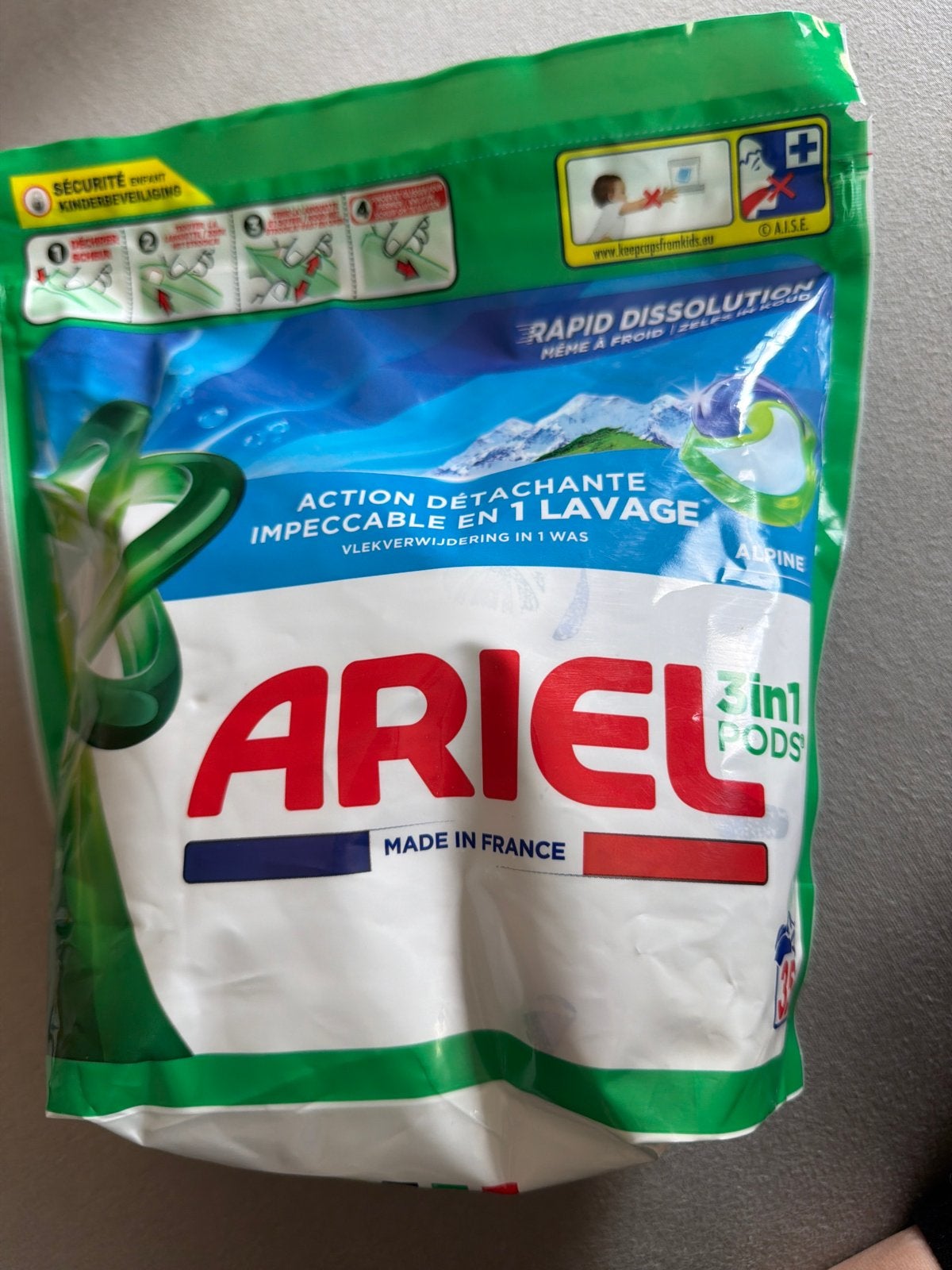 Ariel 3in1 Pods - 35 wasbeurten, Ophalen, Schoonmaakmiddel