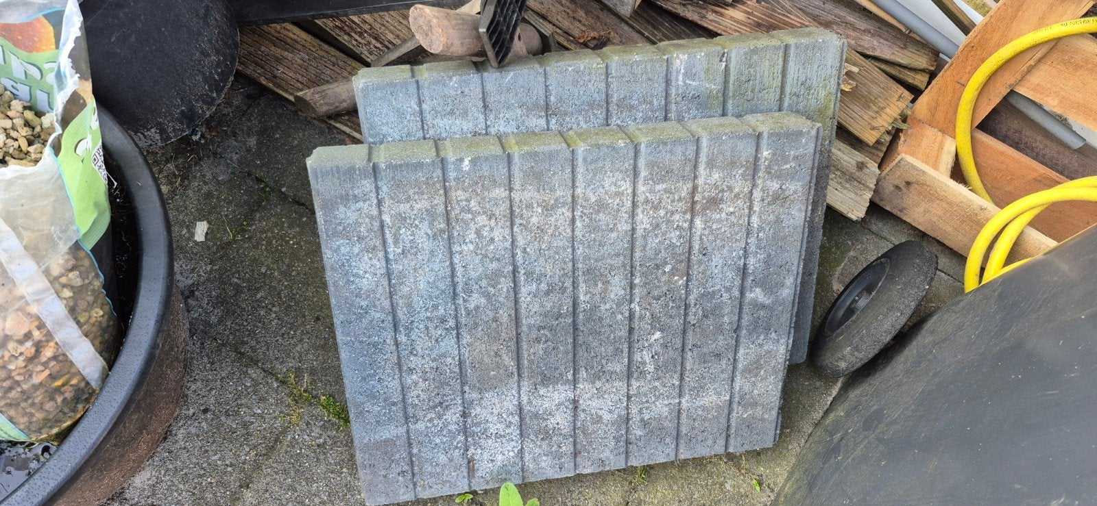 Gratis 2 border randen 50x40x5, Ophalen, Gebruikt, Minder dan 25 cm, Border