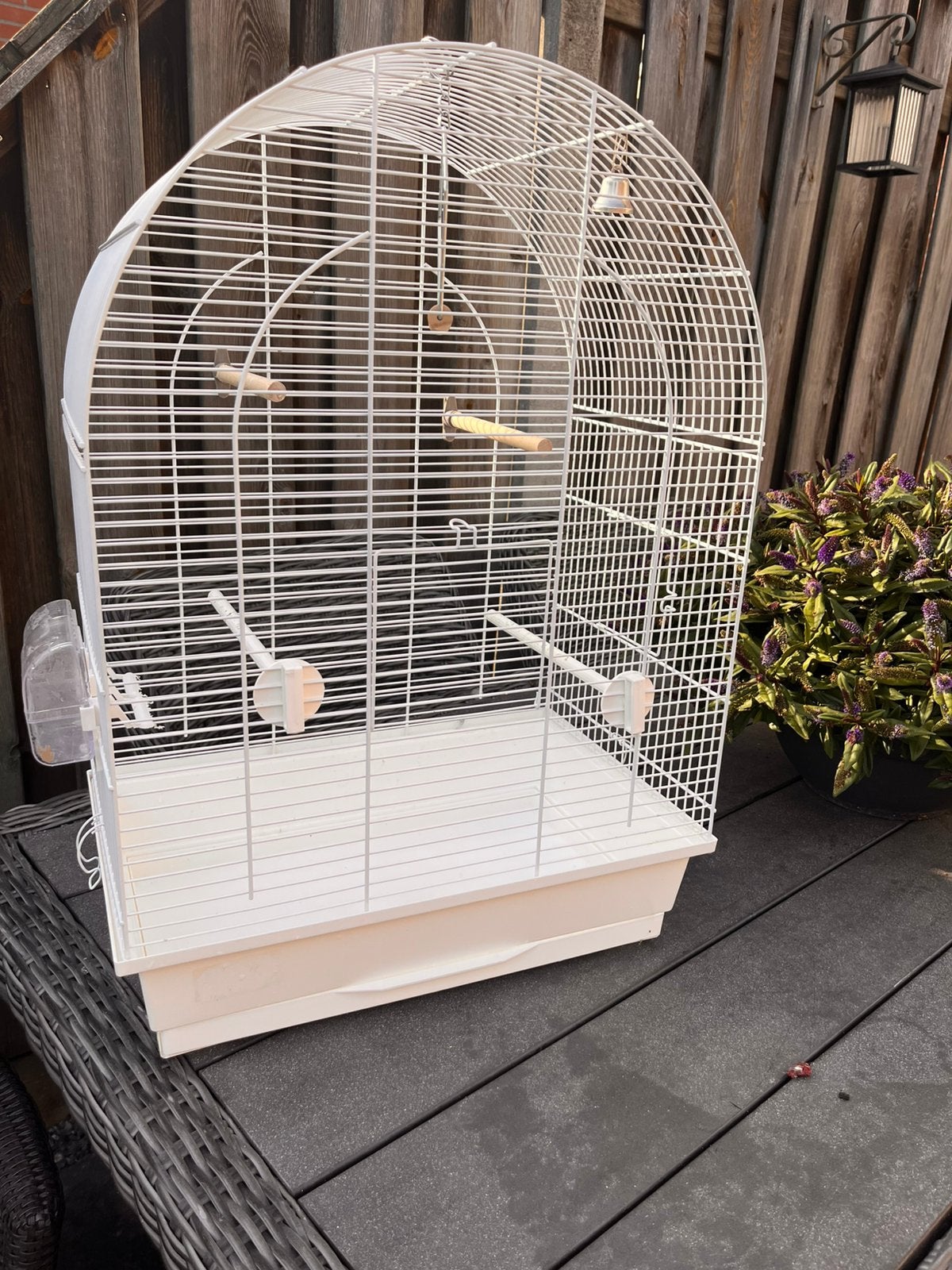 Mooie vogelkooi, Dieren en Toebehoren, Ophalen, Zo goed als nieuw, Metaal, Vogelkooi