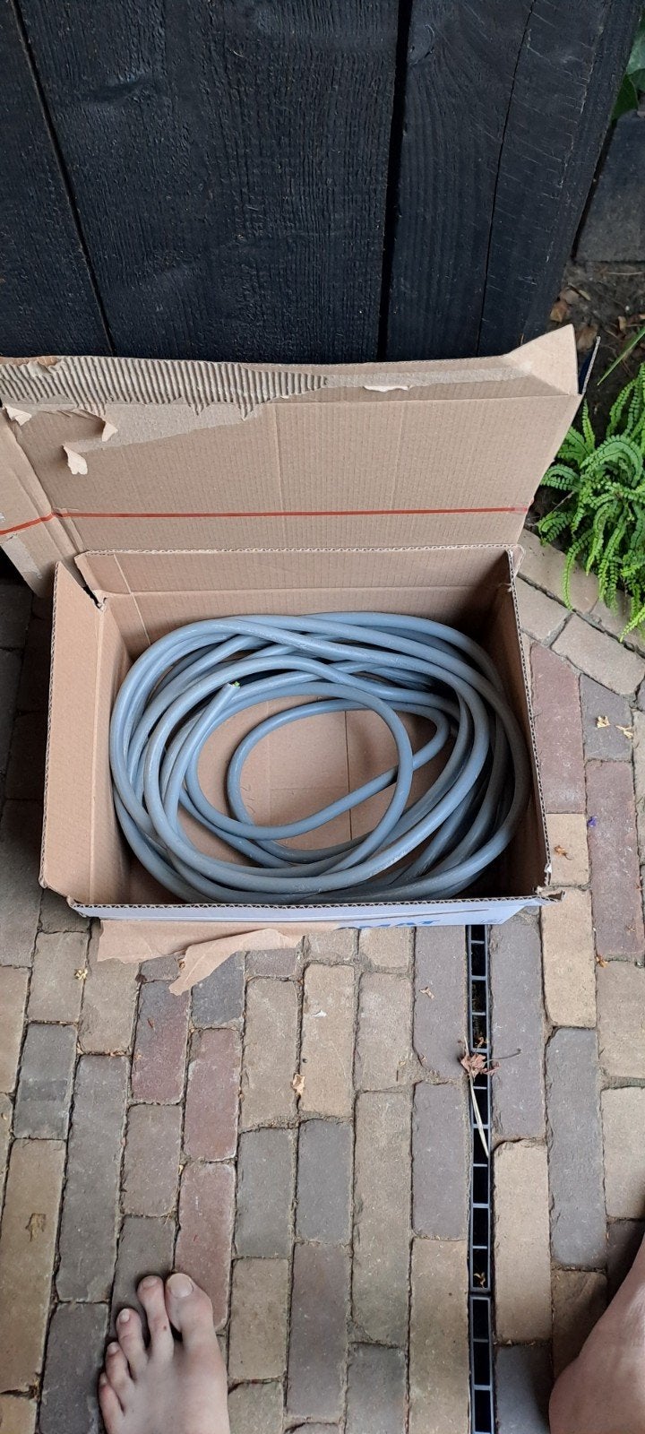 13,2 meter 3x6mm2 YMvK, Doe-het-zelf en Verbouw, Elektra en Kabels, Ophalen of Verzenden, Zo goed als nieuw, Kabel of Snoer