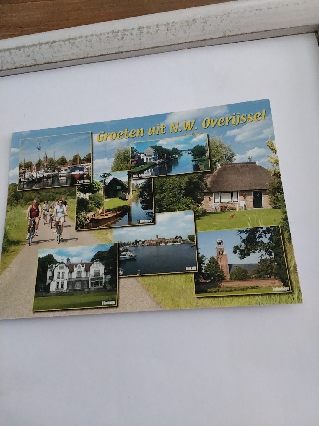 Ansichtkaart Groeten uit N.W. Overijssel, Ophalen of Verzenden