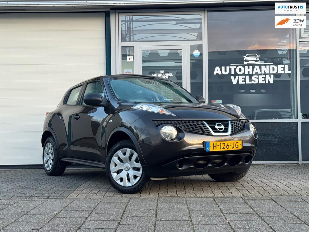 Nissan Juke 1.6 Visia Airco, Auto's, Voorwielaandrijving, Euro 5, 4 cilinders, Bruin