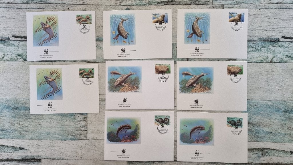 WWF Official First Day Cover 109 stuks (zie foto's), Postzegels en Munten, Postzegels | Eerstedagenveloppen, Ophalen of Verzenden