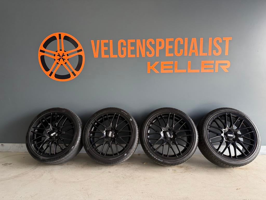 Audi A4 BBS Cs5 19 inch velgen origineel 5x112 zomerset, 19 inch, 255 mm, Banden en Velgen, Nieuw