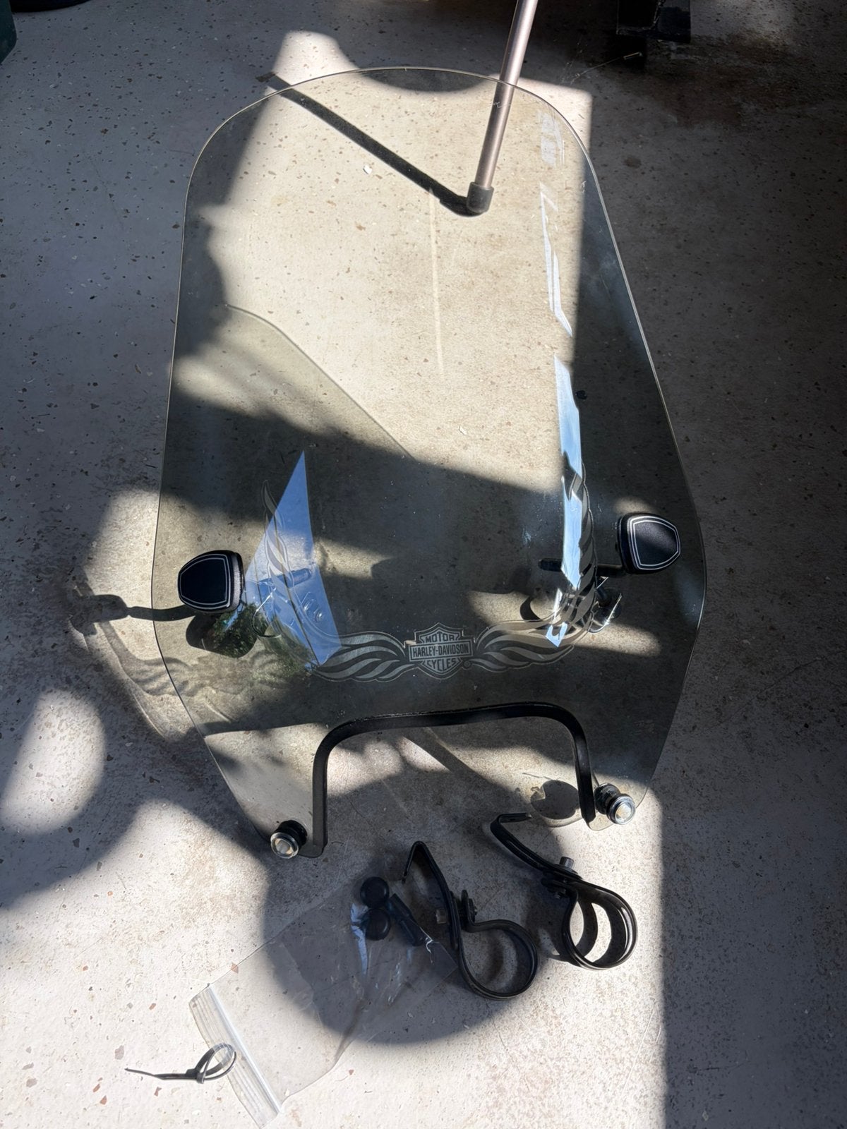 Harley Davidson windscherm 2001 sportster, Ophalen of Verzenden, Gebruikt