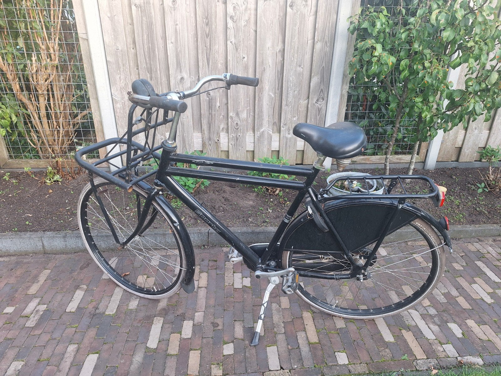 Sparta Pick-Up Transportfiets - Zwart, opknapper, Ophalen, Sparta, Versnellingen, Trommelrem