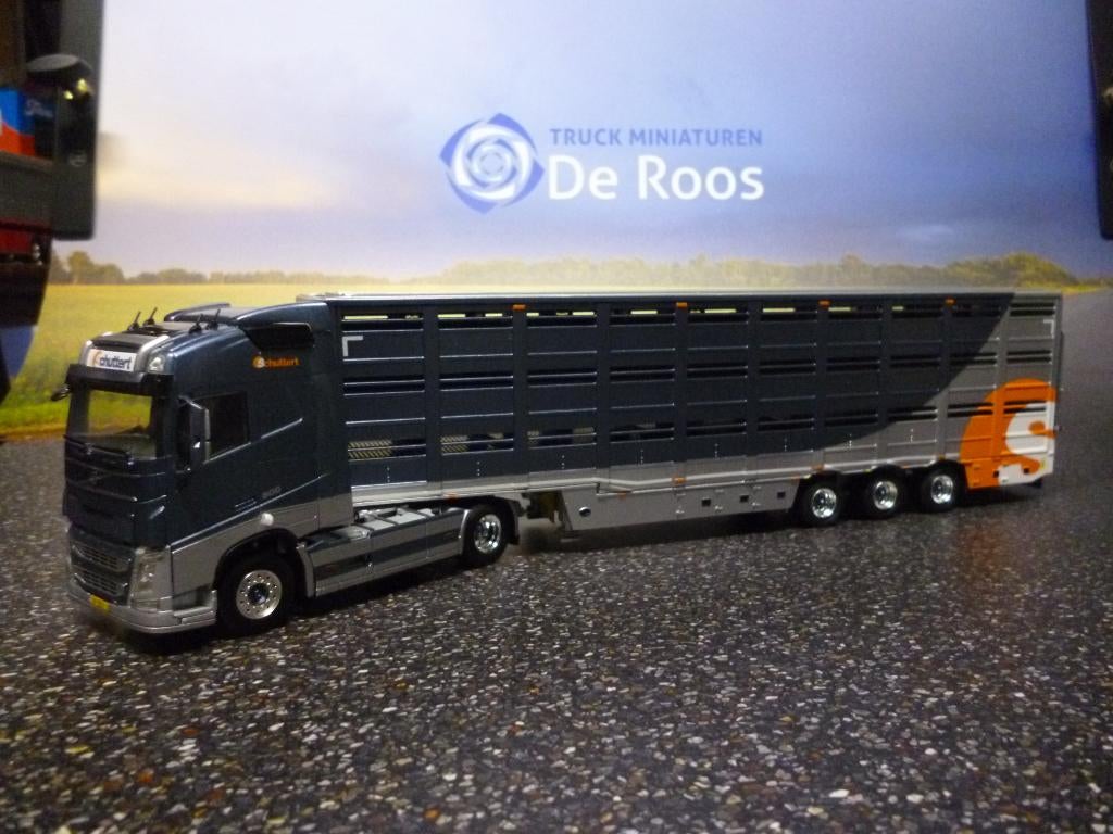 WSI Volvo FH4 Schuttert met certificaat, Ophalen of Verzenden, Nieuw, Bus of Vrachtwagen, Wsi