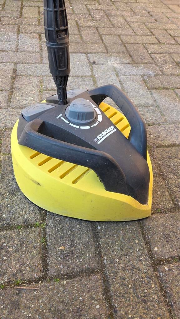 Karcher terrasborstel T-Racer 450, Gebruikt, Ophalen of Verzenden, Karcher, Elektrisch