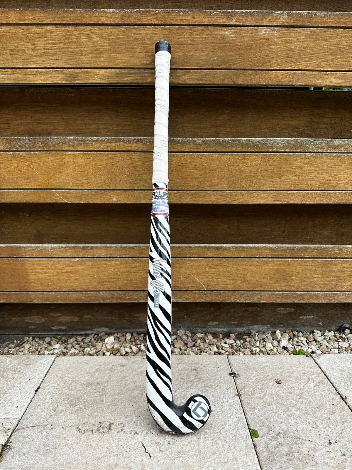 Hockeystick zebra 71cm/28 inch, Ophalen of Verzenden, Gebruikt, Stick