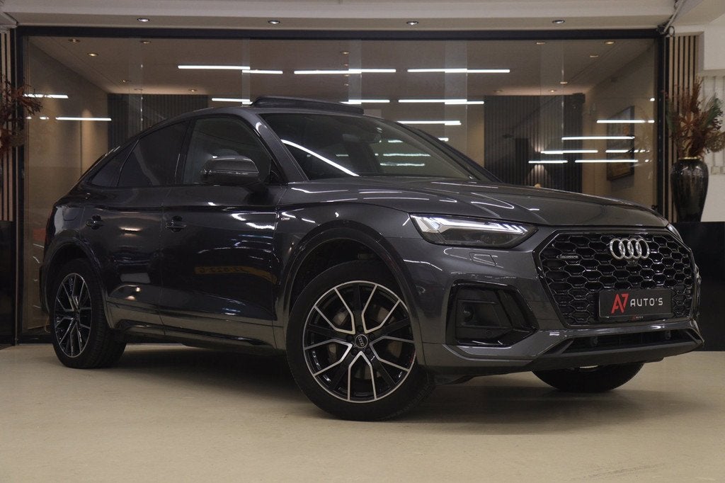 Audi Q5 Sportback 50 TFSI e 3X S-LINE PANO/CARPLAY/B&O/KEYLE, Automaat, Gebruikt, Euro 6, 4 cilinders
