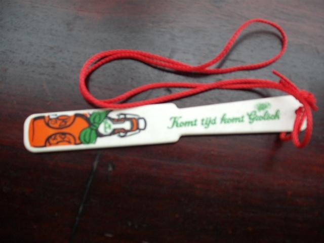 Grolsch spatel (nr.1) Komt tijd komt Grolsch, Ophalen of Verzenden, Nieuw, Overige typen, Grolsch