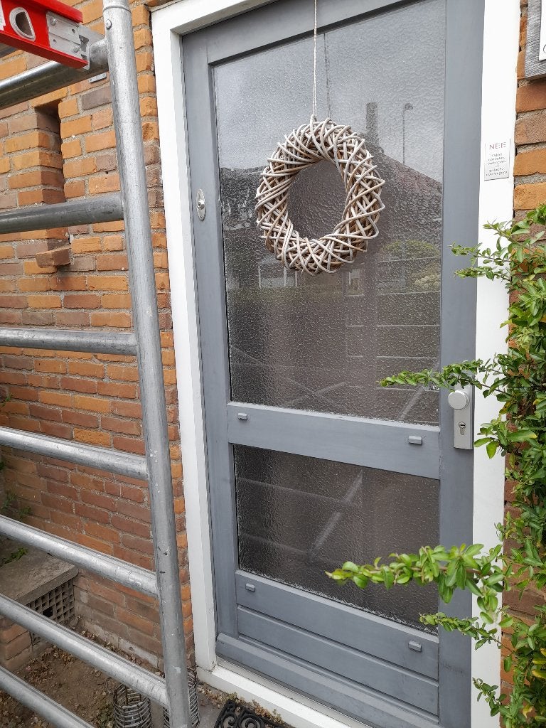 Voordeur, Ophalen, Gebruikt, 80 tot 100 cm, 200 tot 215 cm