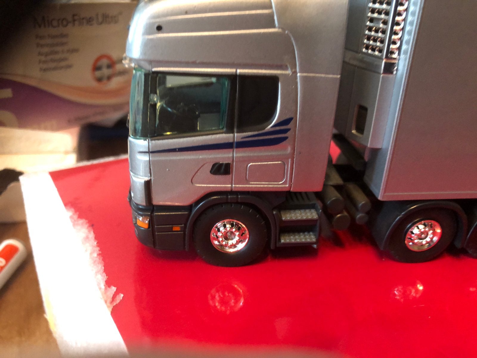 SCANIA topline tandemasser Trekker met drieas koeloplegger, Ophalen of Verzenden, Zo goed als nieuw, Bus of Vrachtwagen, Tekno