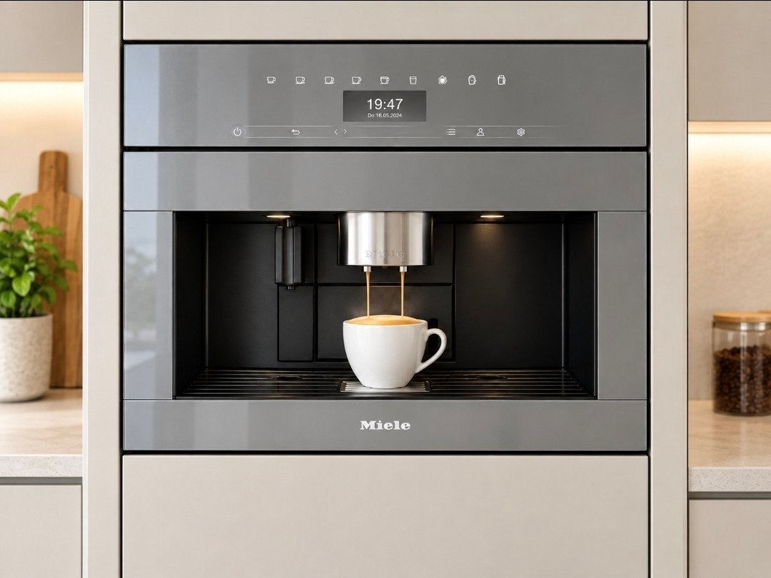 Miele CVA 6401 inbouw koffiemachine – lichtgrijs
Miele CVA 6