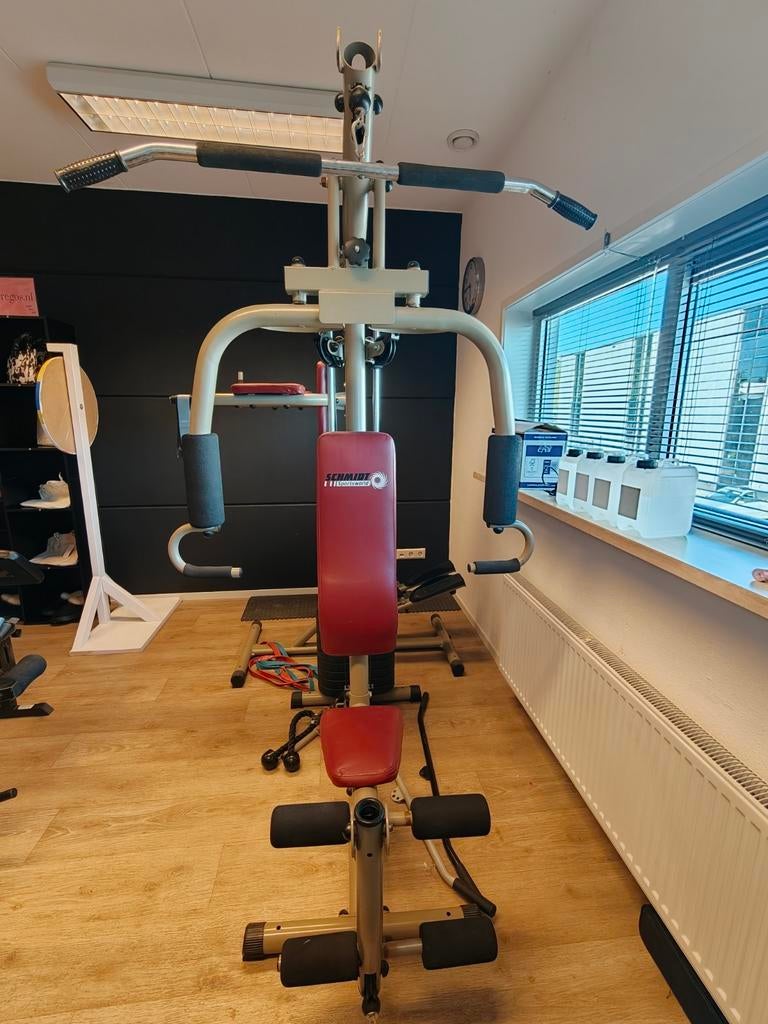 Krachtstation / Homegym - Compleet voor thuistraining, Ophalen, Benen, Gebruikt, Krachtstation