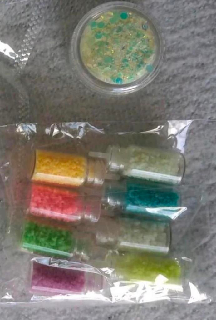 Glow in the dark nagelversiering knutselen, Overige kleuren, Nieuw, Ophalen of Verzenden, Handen en Nagels
