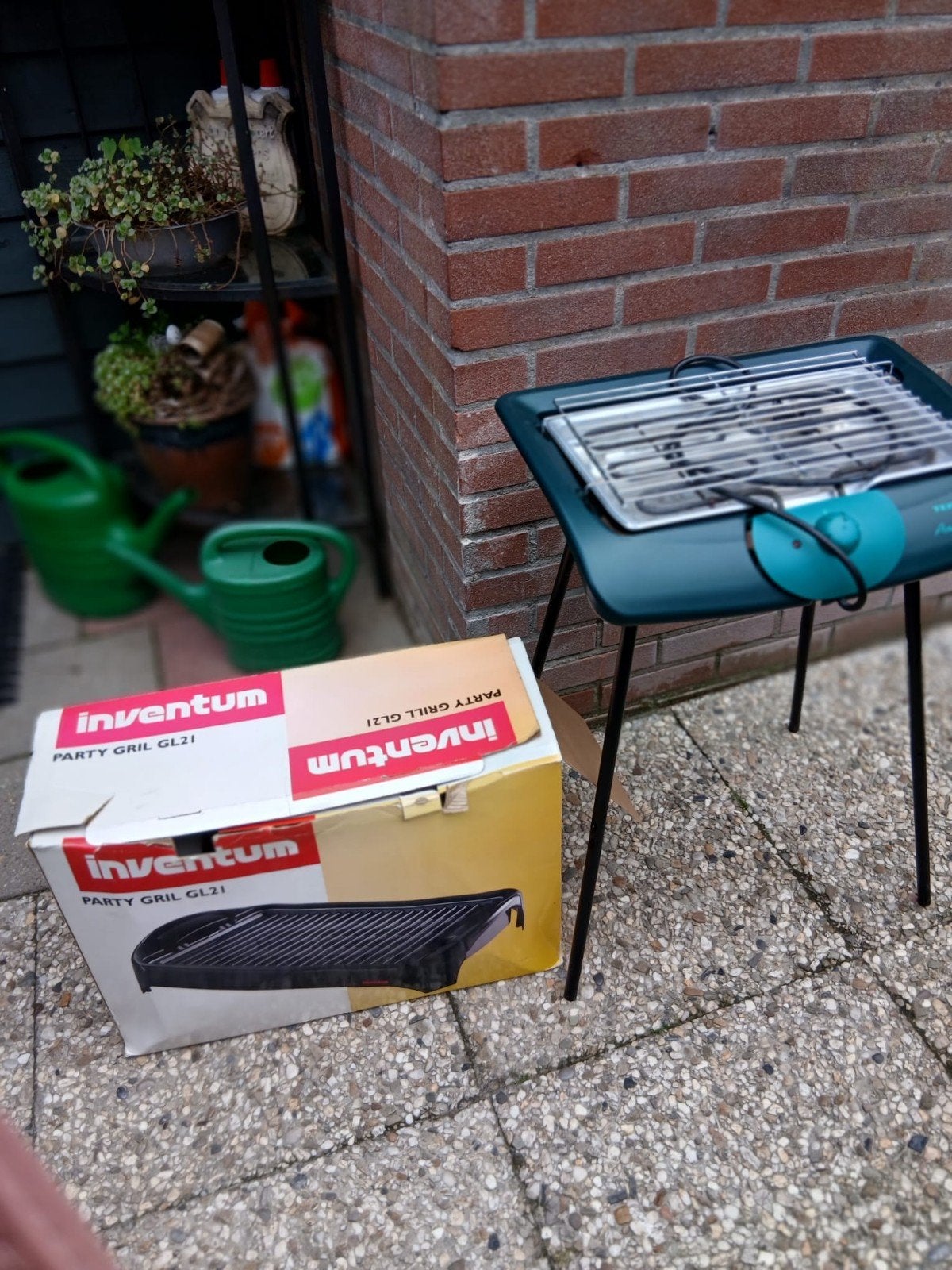 Inventum Party Grill GL21 - Elektrische Barbecue, Ophalen, Gebruikt, Inventum