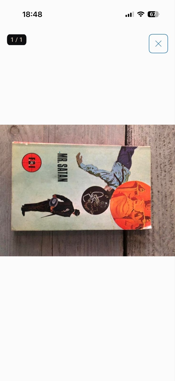 Mr. Satan - Vintage Boek, Ophalen, Gelezen, Nederland
