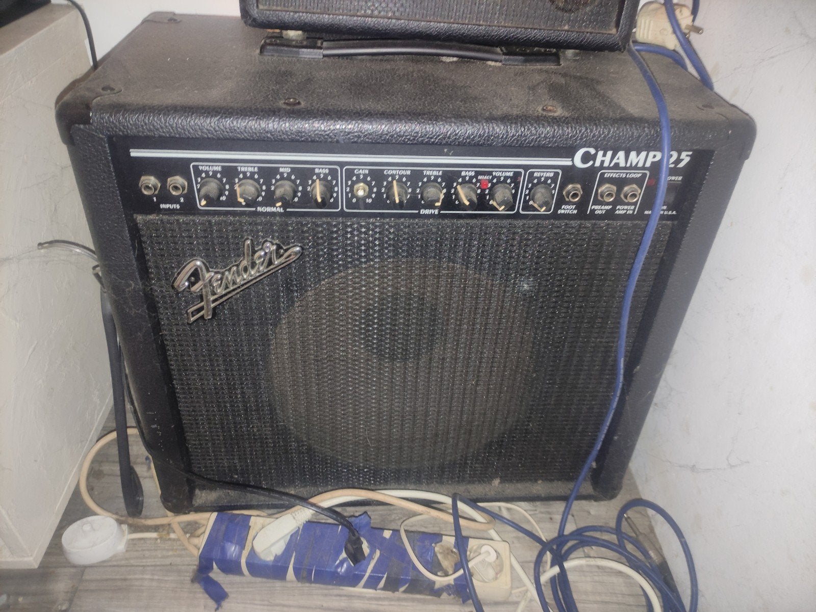 Fender Champ 25 gitaarversterker, Muziek en Instrumenten, Ophalen, Gebruikt