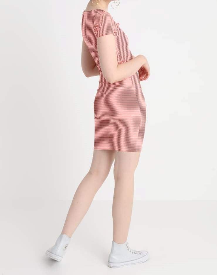 Red striped dress (Even&Odd), Nieuw, Ophalen of Verzenden, Maat 34 (XS) of kleiner, Boven de knie