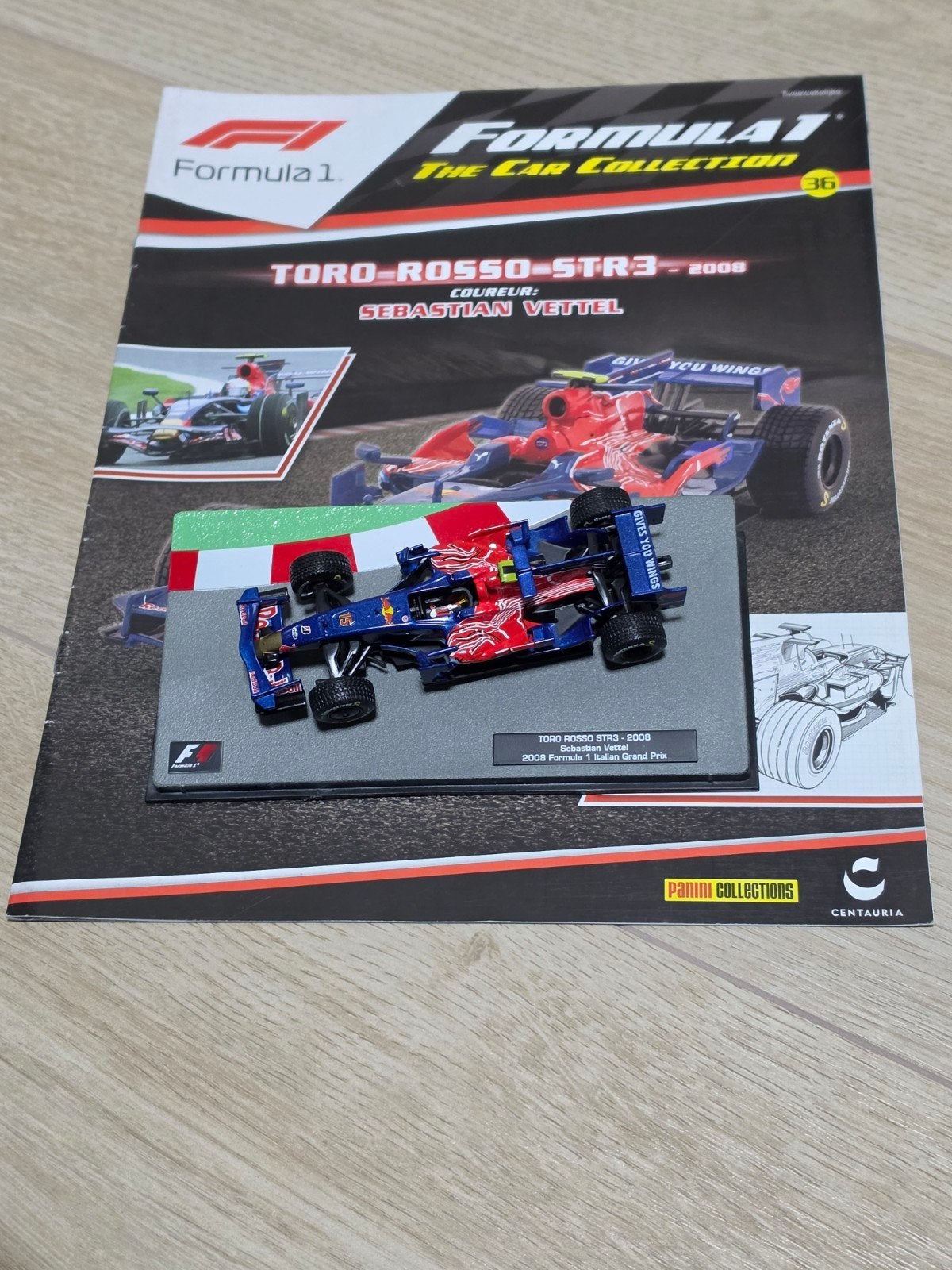 Toro Rosso STR3 - 2008 Sebastian Vettel F1 modelauto, Ophalen of Verzenden, Nieuw, Auto