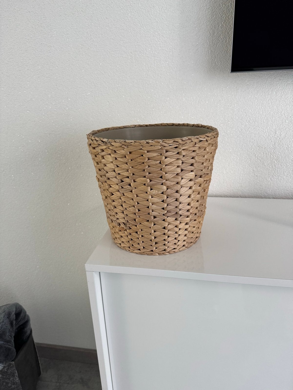 IKEA FRIDFULL Bloempot van waterhyacint, Tuin en Terras, 25 tot 40 cm, Overige materialen, Gebruikt, Rond