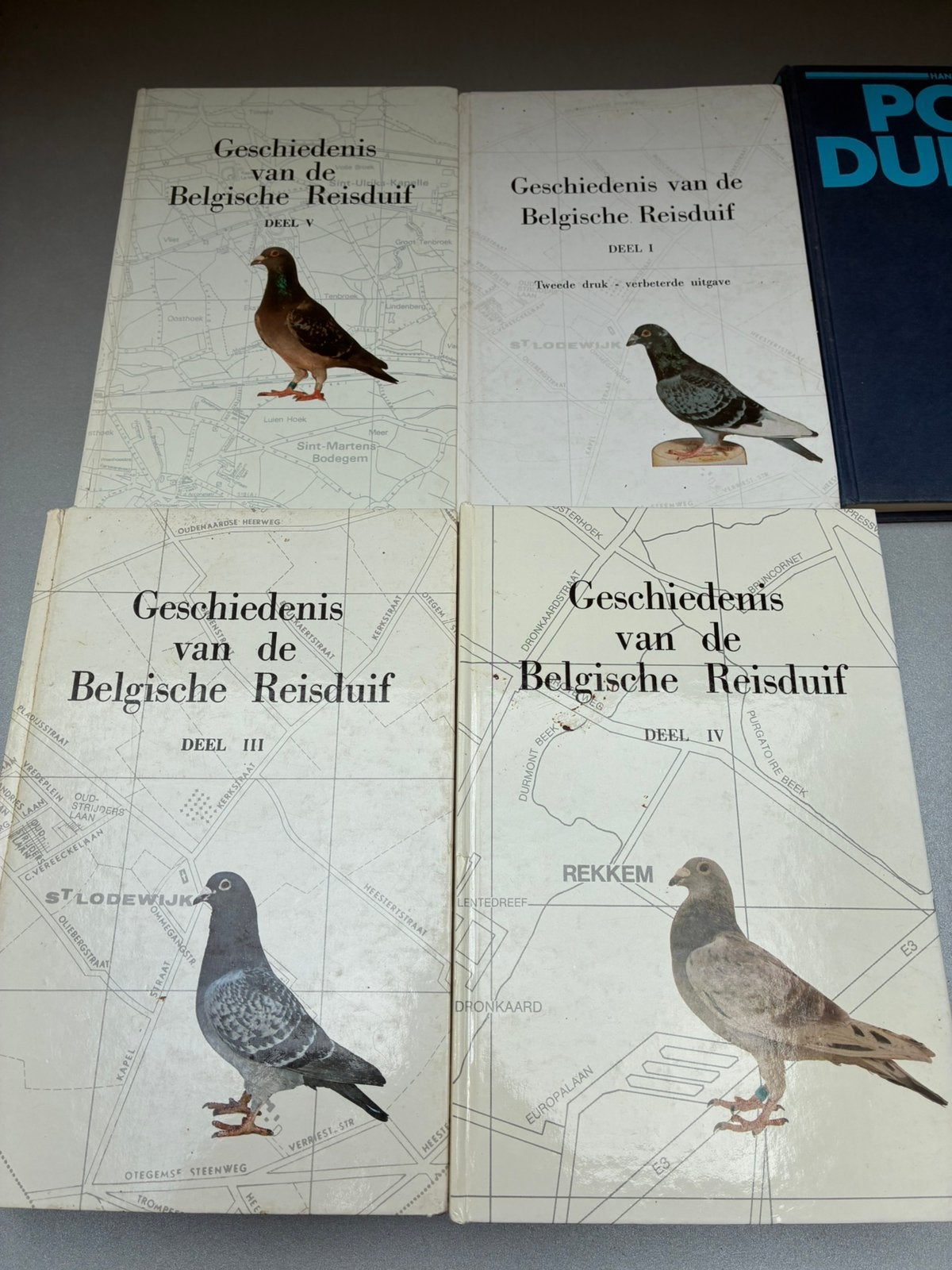 Postduiven geschiedenis van de Belgisch Reisduif