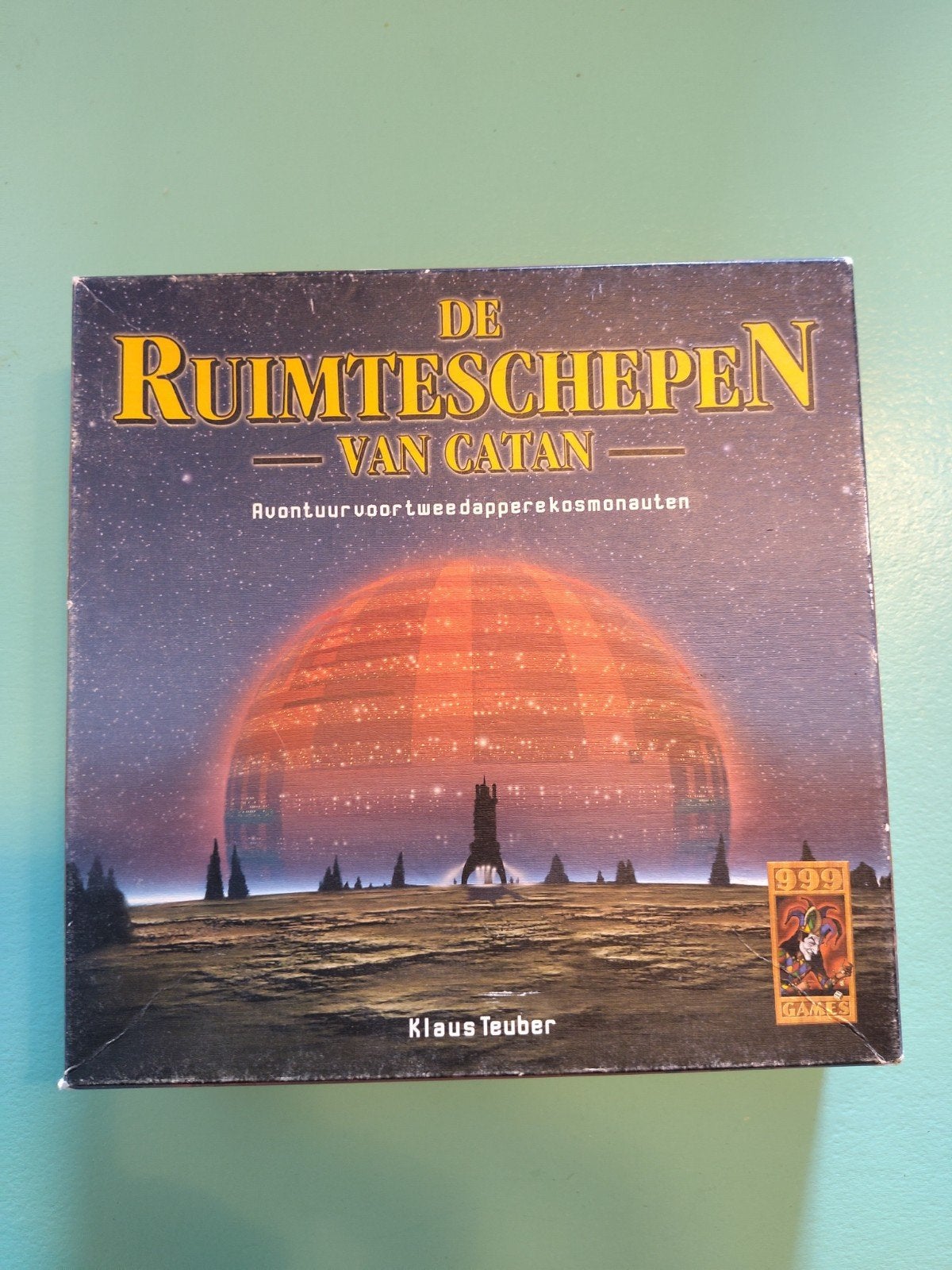 De Ruimteschepen van Catan - Bordspel, Hobby en Vrije tijd, Een of twee spelers, Ophalen of Verzenden, Gebruikt, Klaus Teuber