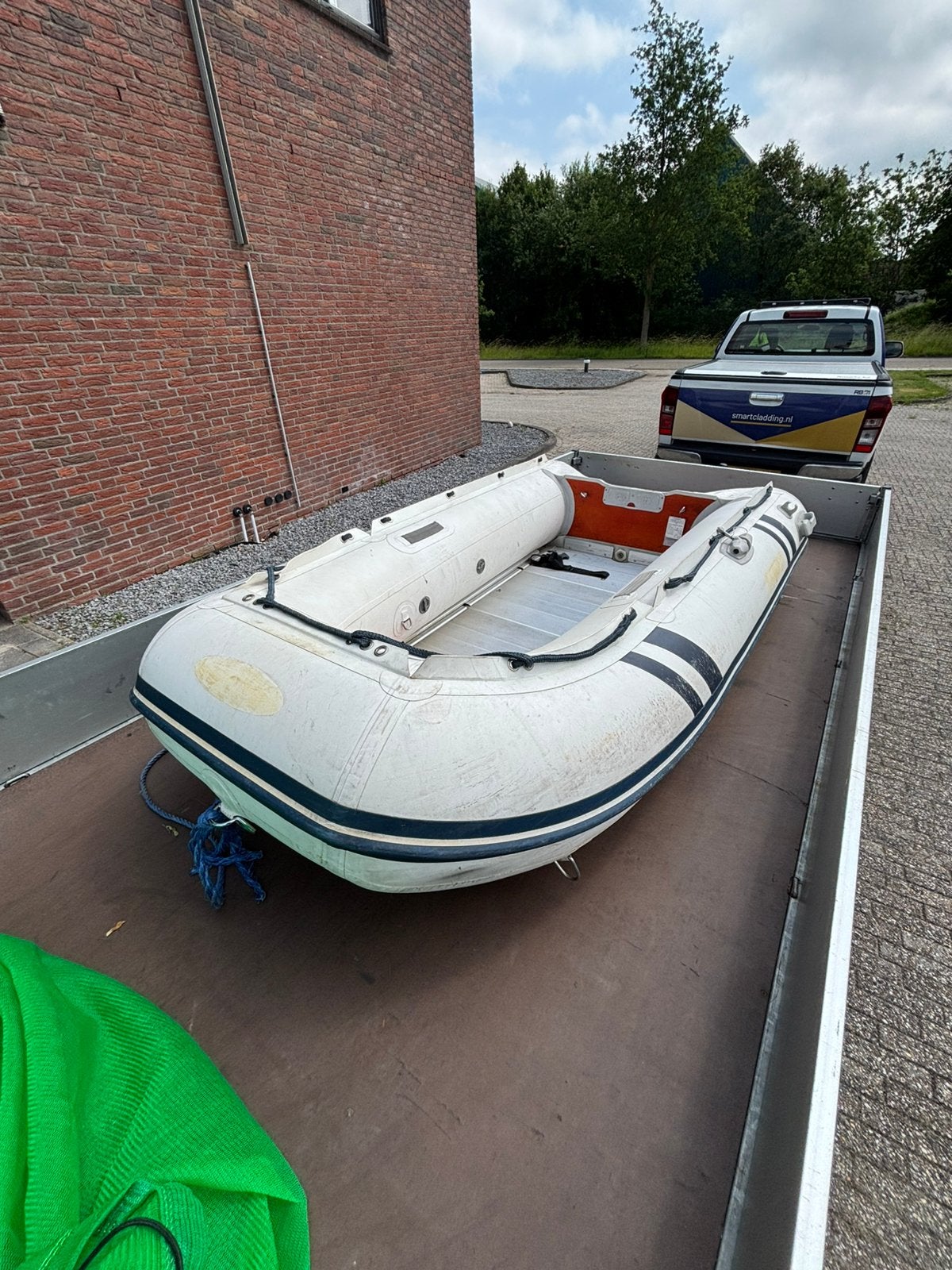 Suzumar boot + 4pk 4takt motor + 4pk 2takt motor, Ophalen, Zo goed als nieuw, Peddels, Suzumar