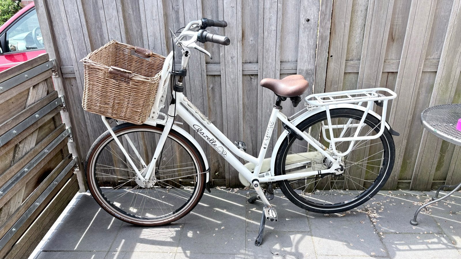Gazelle Miss Grace Shimano 7v met mand en stuurslot, Fietsen en Brommers, Ophalen, Gebruikt, 47 tot 50 cm, Versnellingen