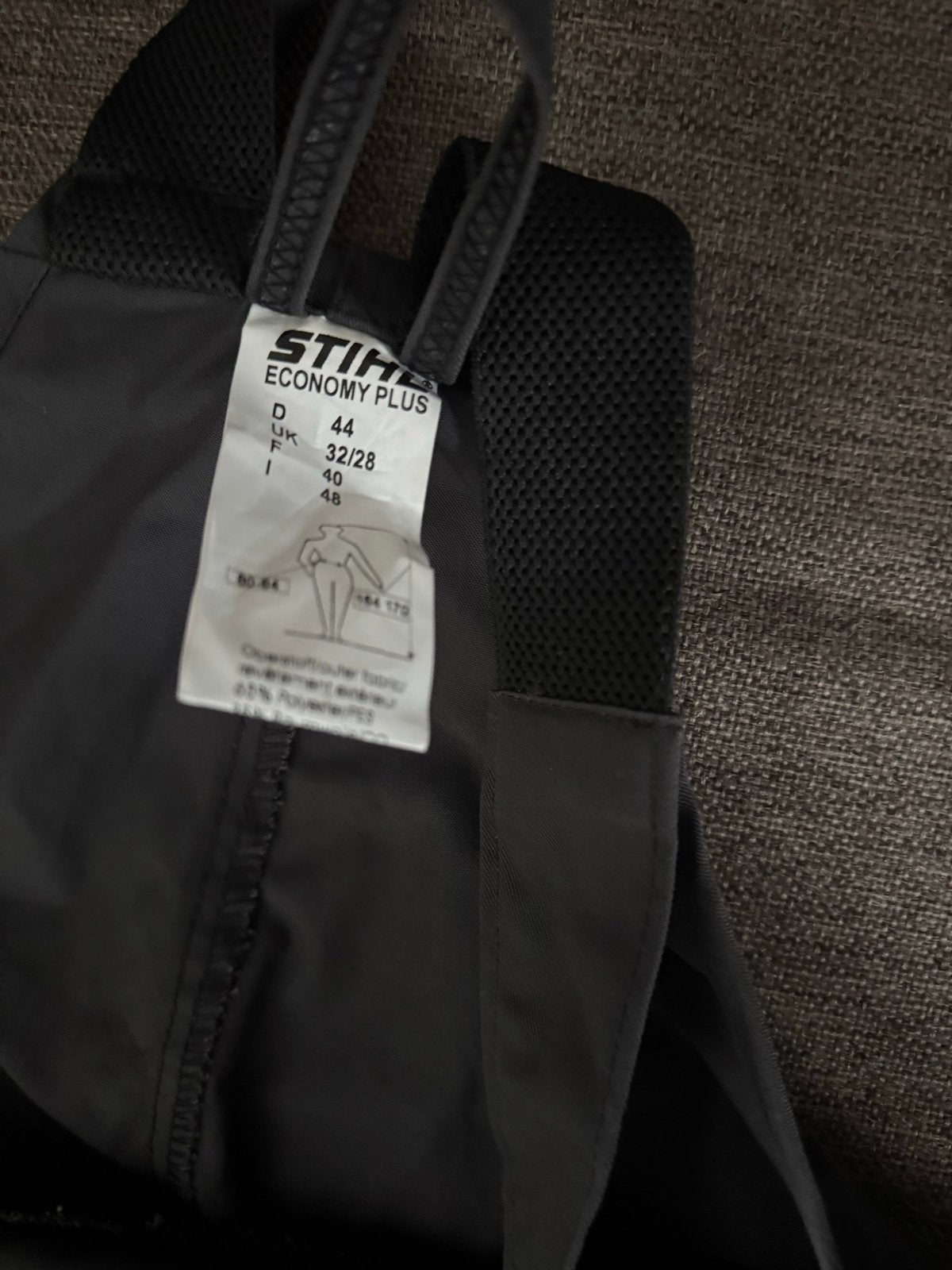 Stihl Economy Plus Zaagbroek - Zo goed als nieuw, Ophalen of Verzenden, Zo goed als nieuw, Heren, Broek