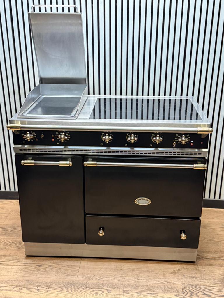 Luxe Lacanche INDUCTIE Fornuis 3 zones + Plancha 110 cm, Witgoed en Apparatuur, Fornuizen, Fornello Esperta, 3 kookzones of minder