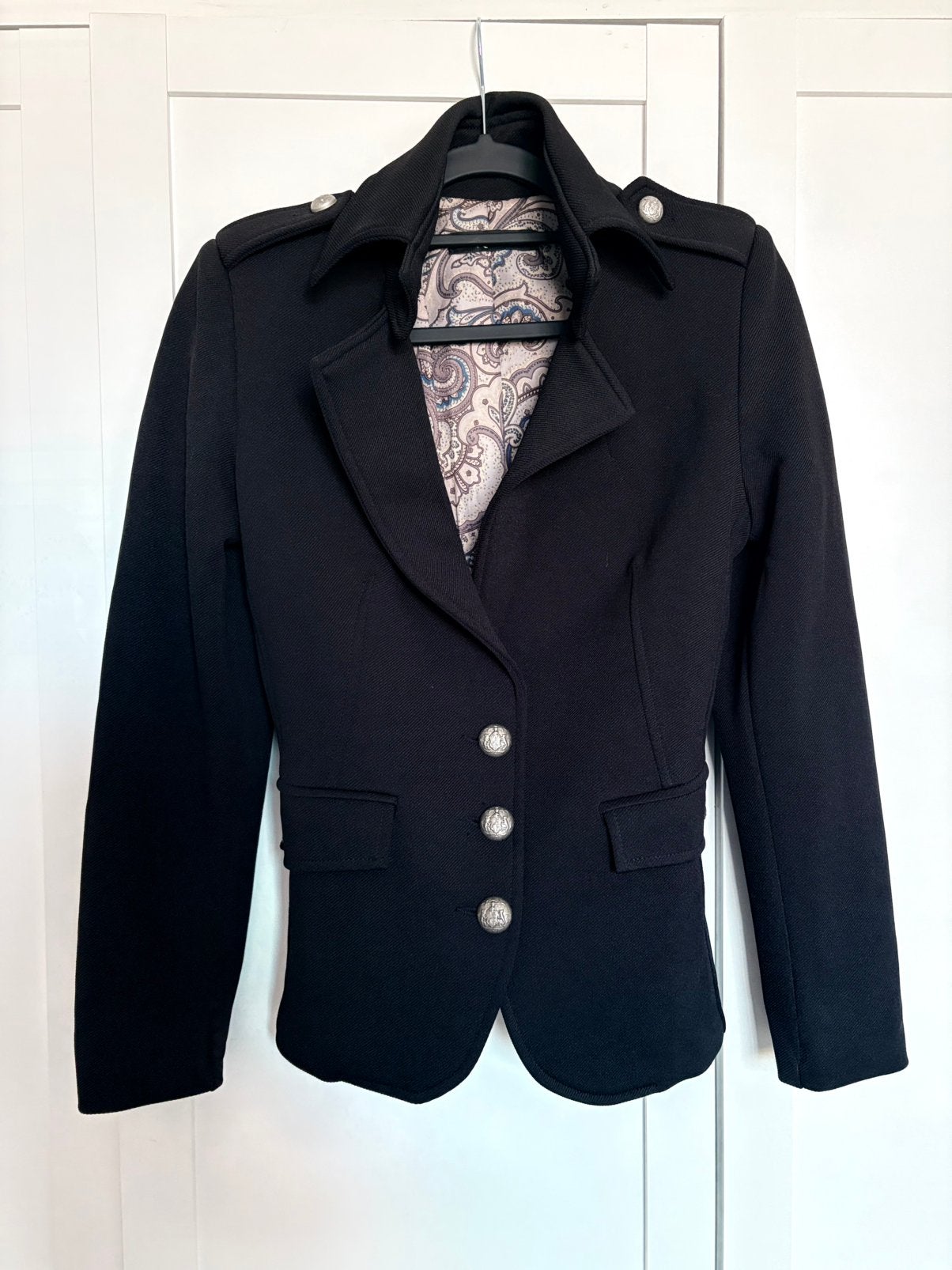 Rinascimento gevoerde blazer maat xs NIEUW, Zwart, Nieuw, Ophalen of Verzenden, Jasje