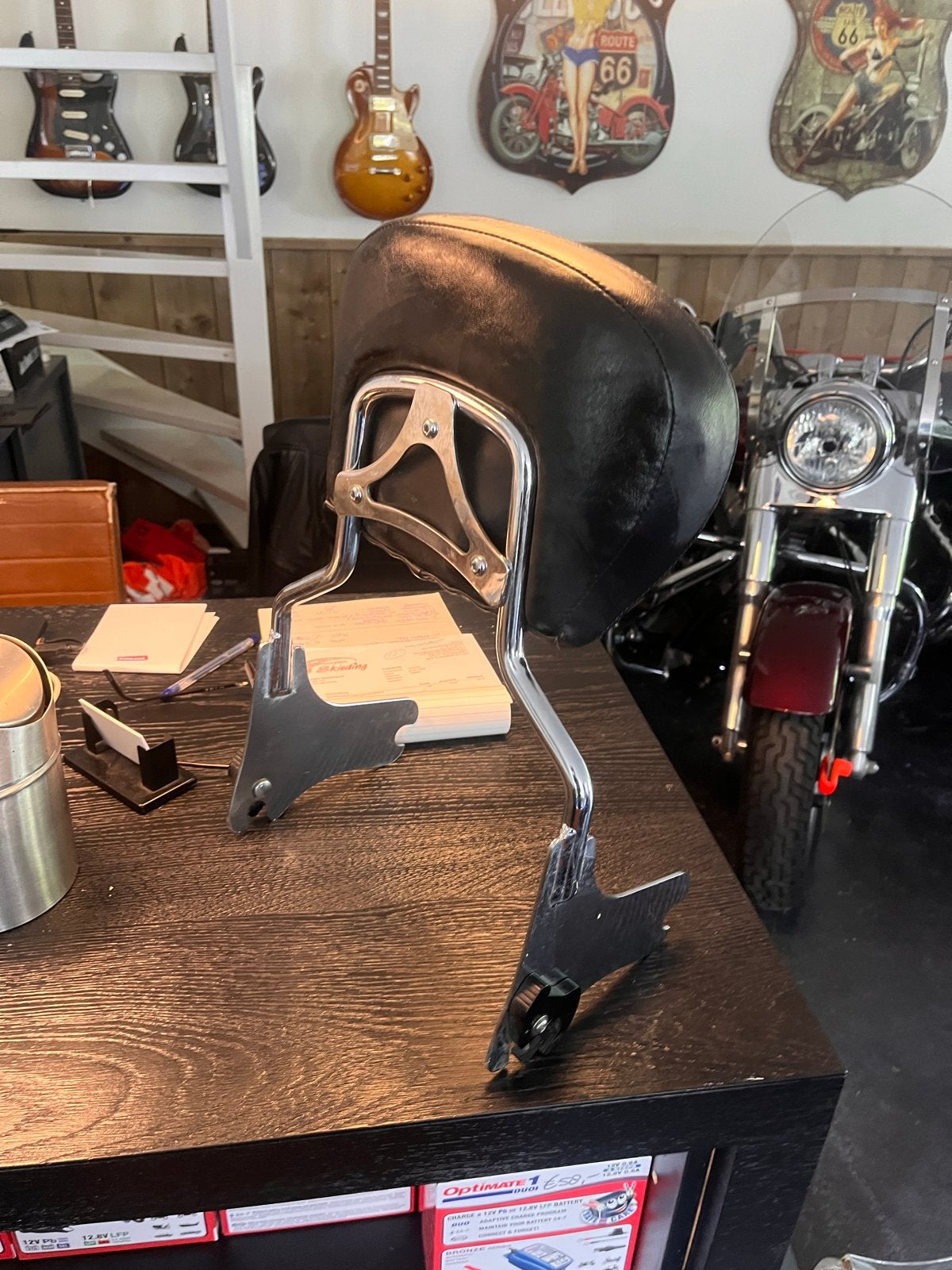 Sissybar Harley Davidson Roadking 2002 snel afneembaar, Gebruikt, Vos, Hh, Haley