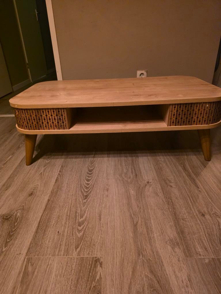 Salon tafel ( z.s.m. ) op halen, Huis en Inrichting, Tafels | Salontafels, Ophalen, 100 tot 150 cm, 50 tot 100 cm, Zo goed als nieuw