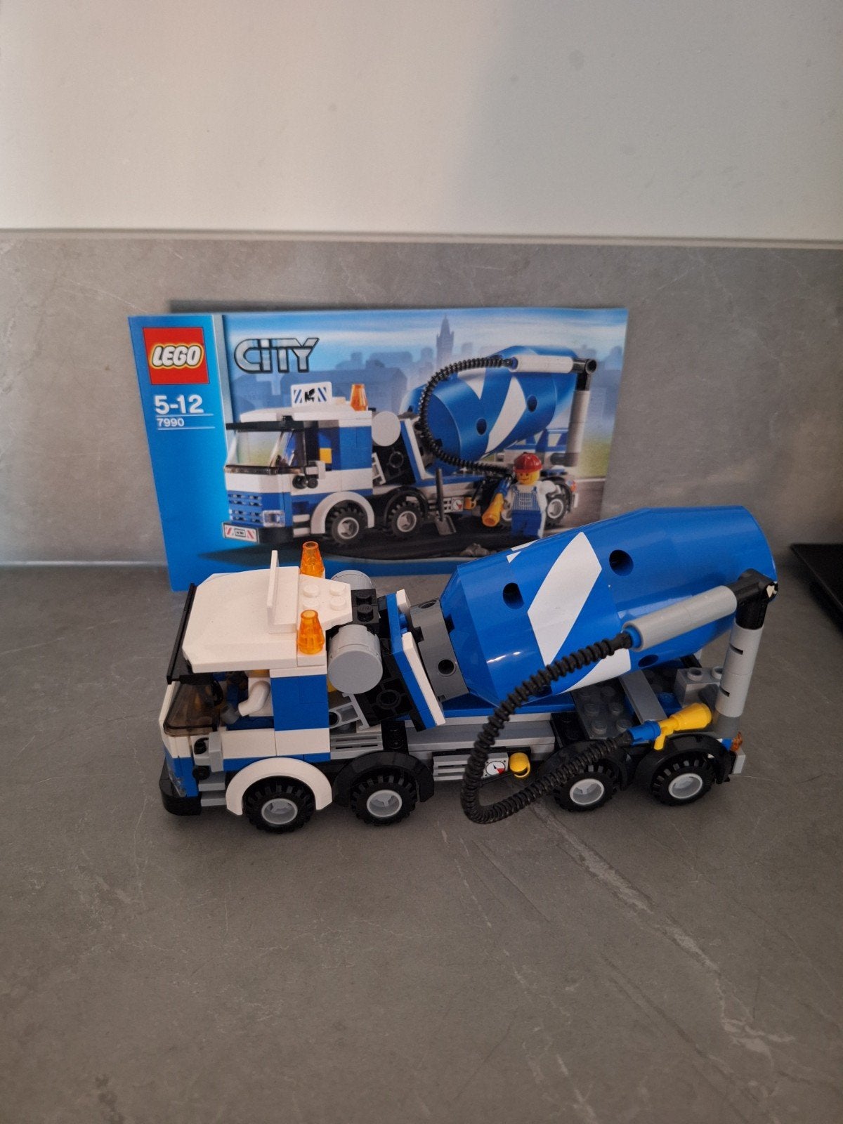 Lego City Cementwagen 7990 - Zonder doos, Ophalen of Verzenden, Gebruikt, Overige merken