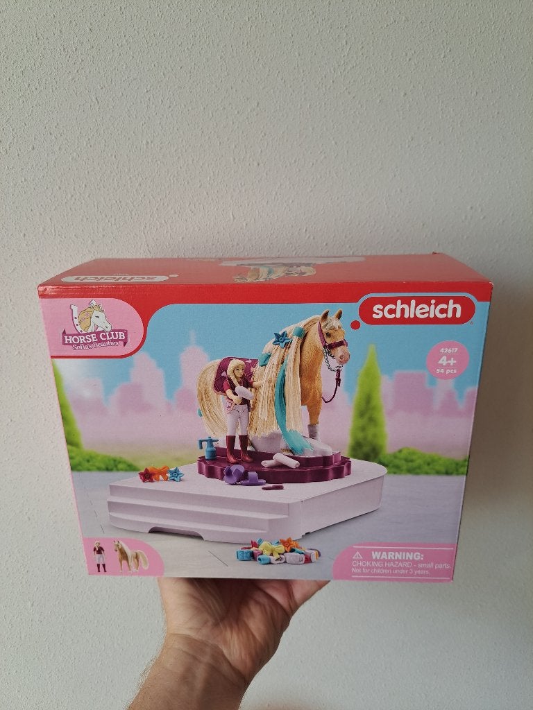 Schleich Paardenverzorgingsplek Horse Club 42617, Ophalen of Verzenden, Nieuw