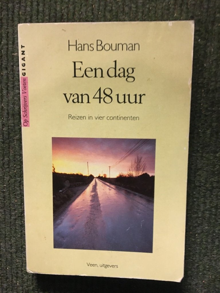 Een dag van 48 uur ; door Hans Bouman #Reizen #Wereld, Ophalen of Verzenden, Gelezen, Hans Bouman, Noord-Amerika