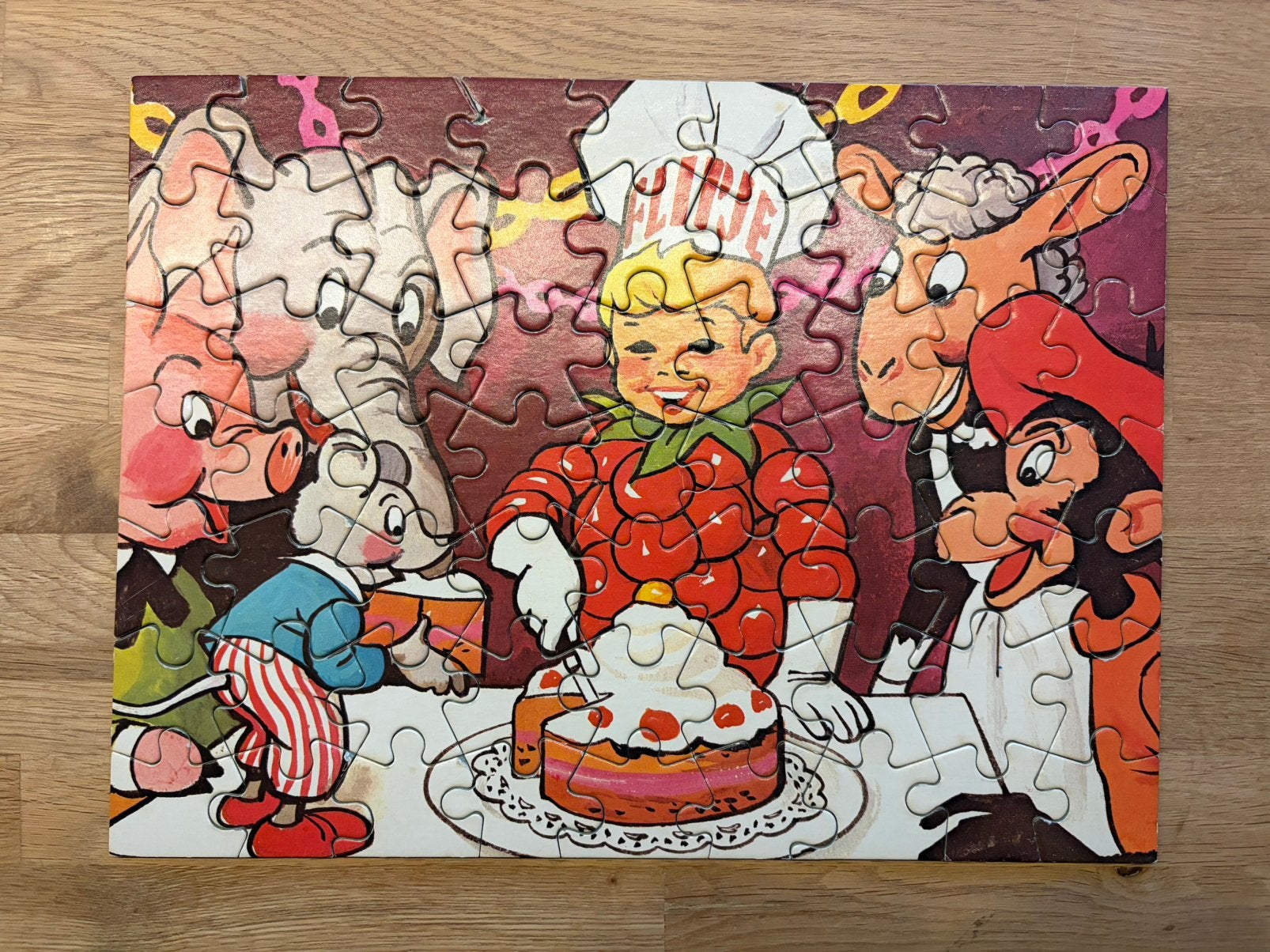 Oude puzzel Flipje Betuwe (63 stukjes), Ophalen of Verzenden
